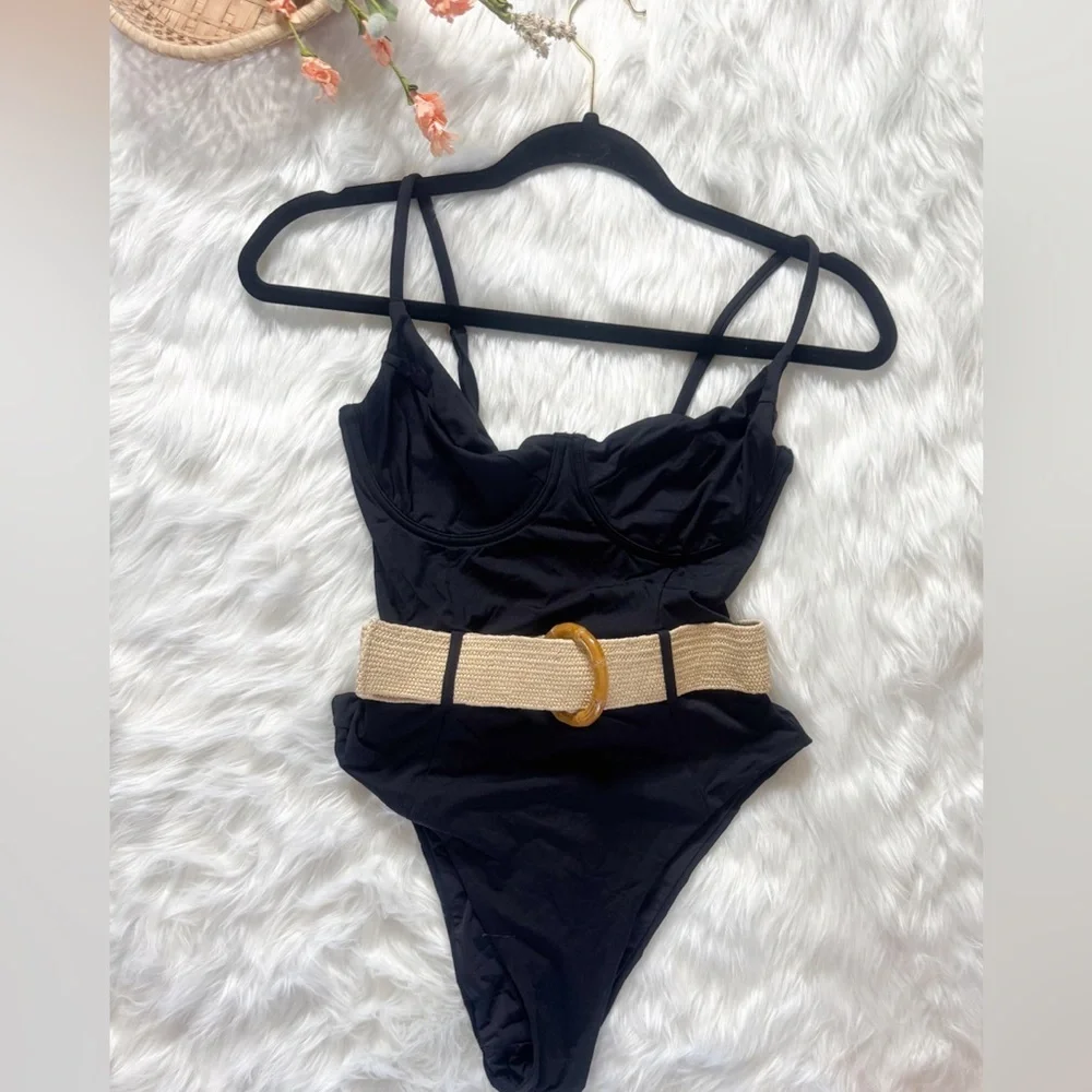 WeWoreWhat Danielle One Piece Swimsuit small - Picture 3 of 5